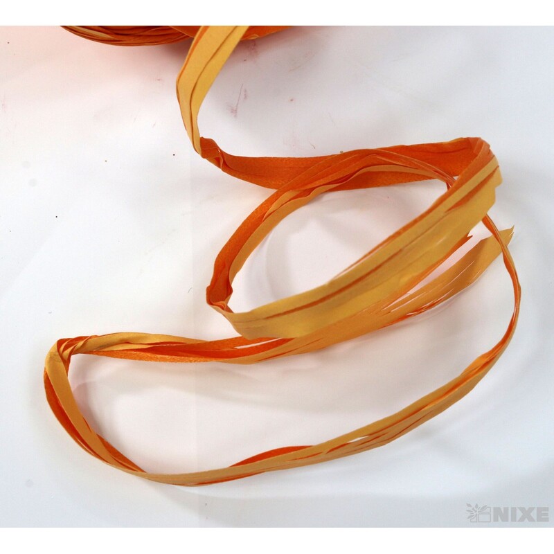 RAFIA DUO 200m PL*ORANŽOVÁ+ORANŽOVÁ SV.