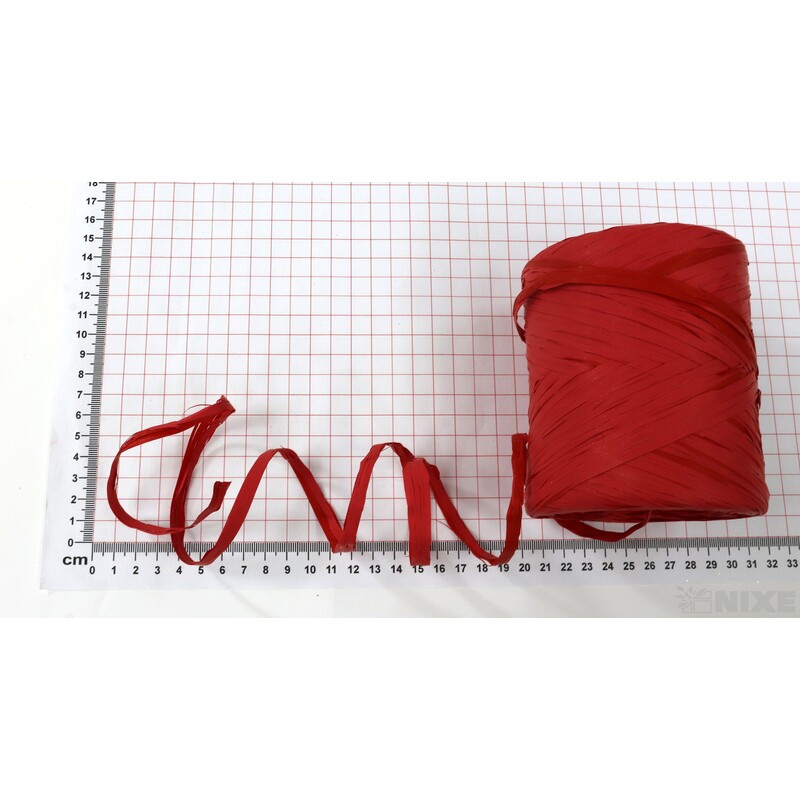 RAFIA DUO 200m PL*ČERVENÁ+ČERVENÁ SV.