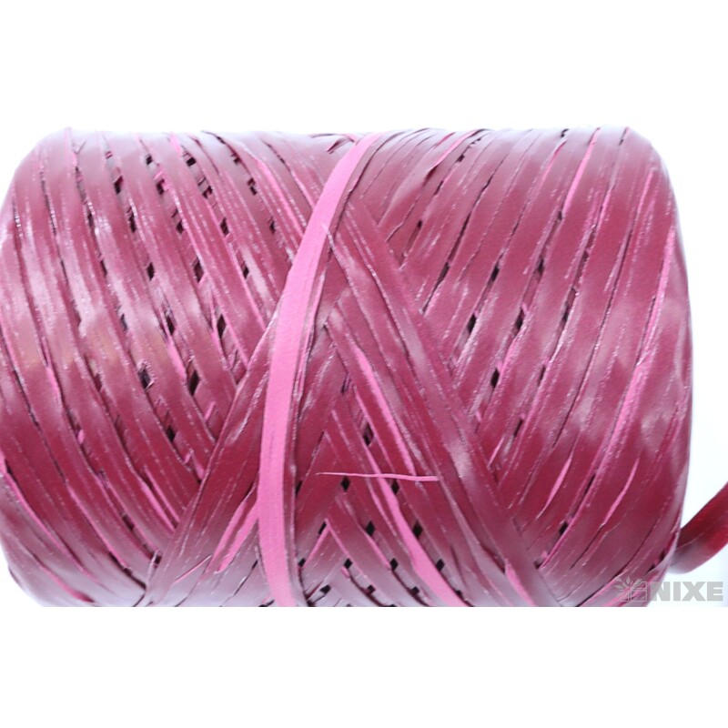 RAFIA DUO 200m PL*BORDOVÁ+RŮŽOVÁ TM.