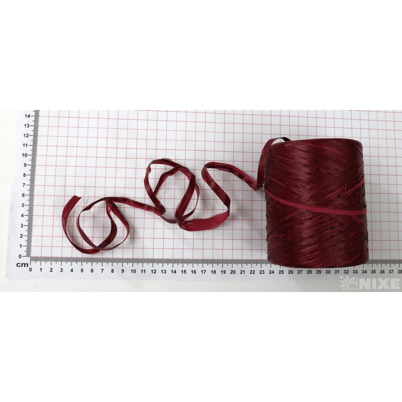 RAFIA DUO 200m PL*BORDOVÁ+RŮŽOVÁ TM.