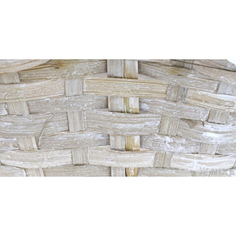 KOŠ RATTAN 23x10x34cm*BÍLÁ