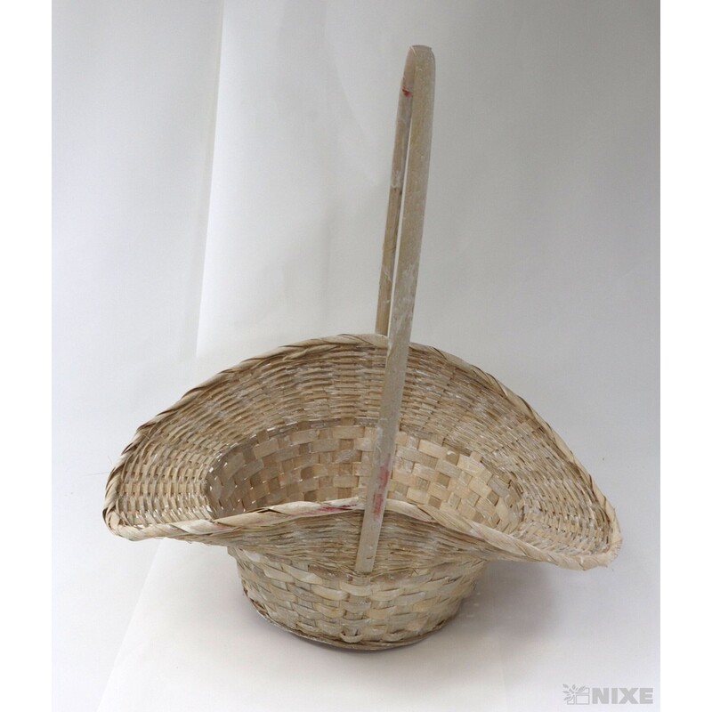 KOŠ RATTAN 26x09x42cm*MIX BAREV