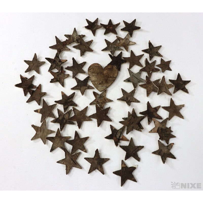 HVĚZDA KŮRA 4,5cm 100g*BÍLÁ