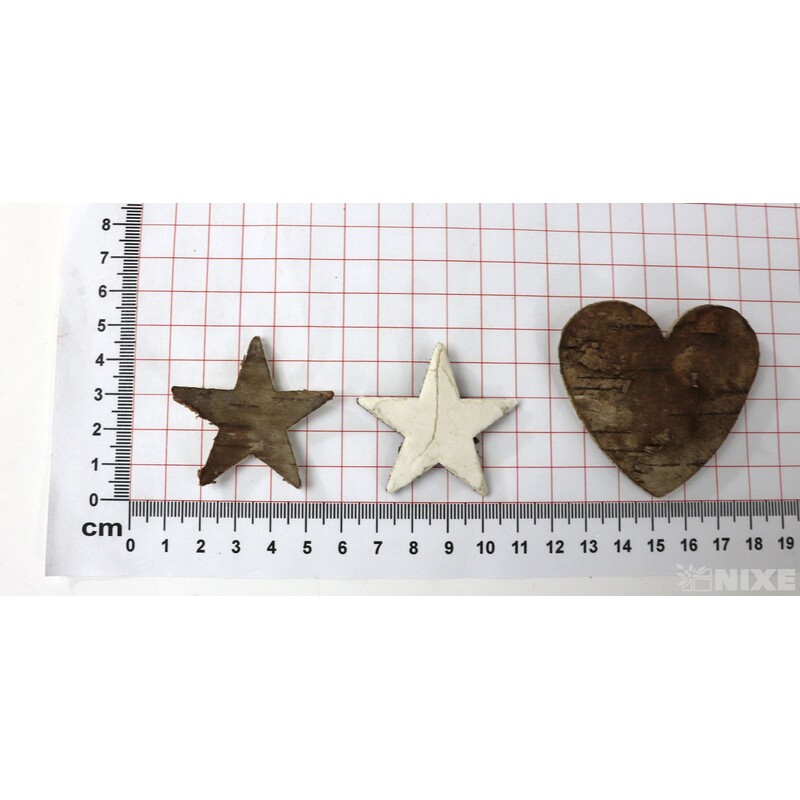 HVĚZDA KŮRA 4,5cm 100g*BÍLÁ