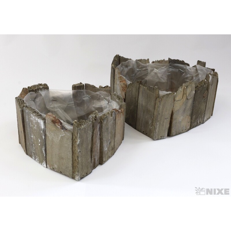 OBAL SRDCE 13x7cm 18x8*PŘÍRODNÍ