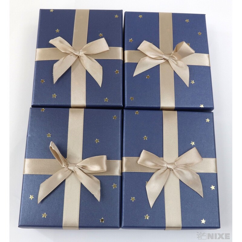 KRABICE 4ks 14x4x11cm*MIX BAREV