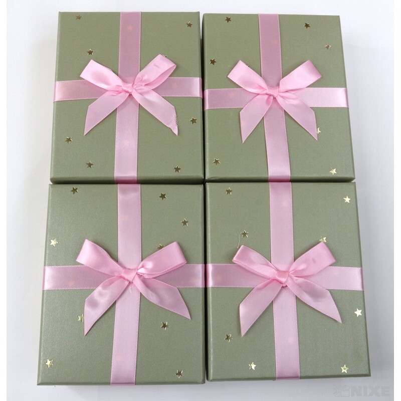 KRABICE 4ks 14x4x11cm*MIX BAREV