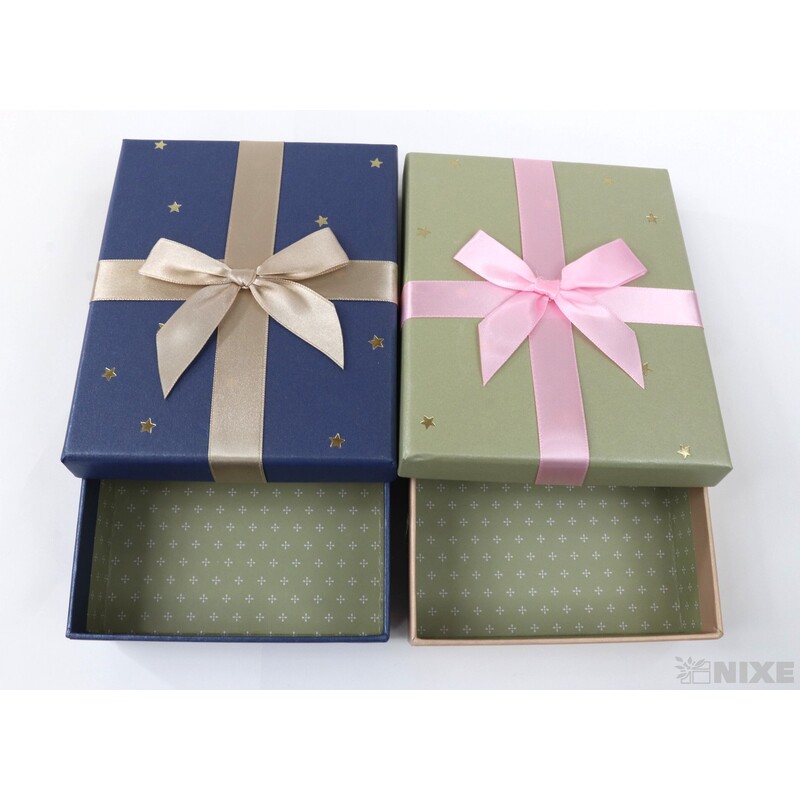 KRABICE 4ks 14x4x11cm*MIX BAREV