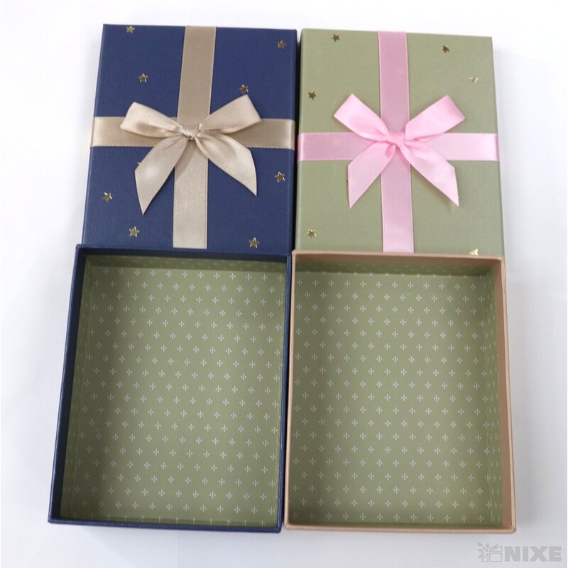 KRABICE 4ks 14x4x11cm*MIX BAREV