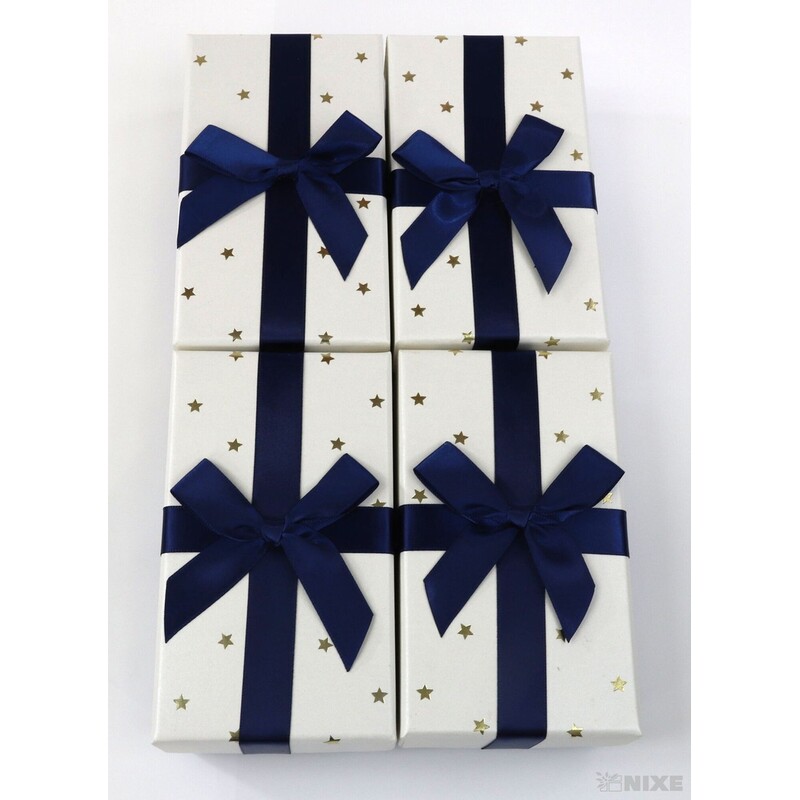 KRABICE 4ks 15x5x9cm*MIX BAREV