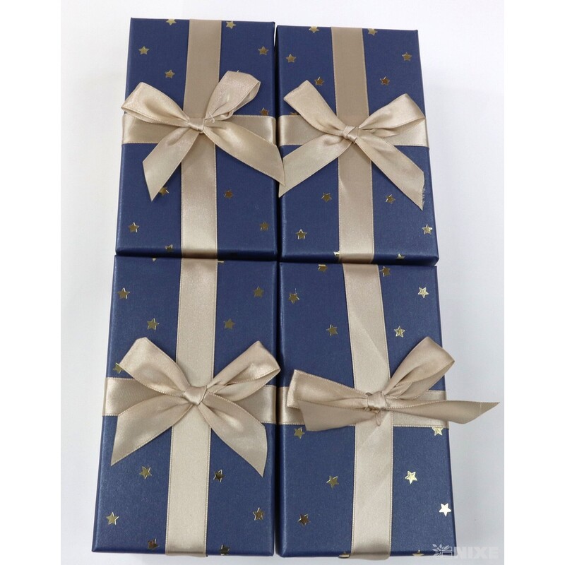 KRABICE 4ks 15x5x9cm*MIX BAREV