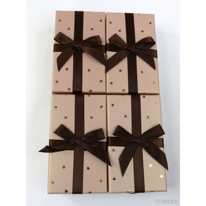 KRABICE 4ks 15x5x9cm*MIX BAREV