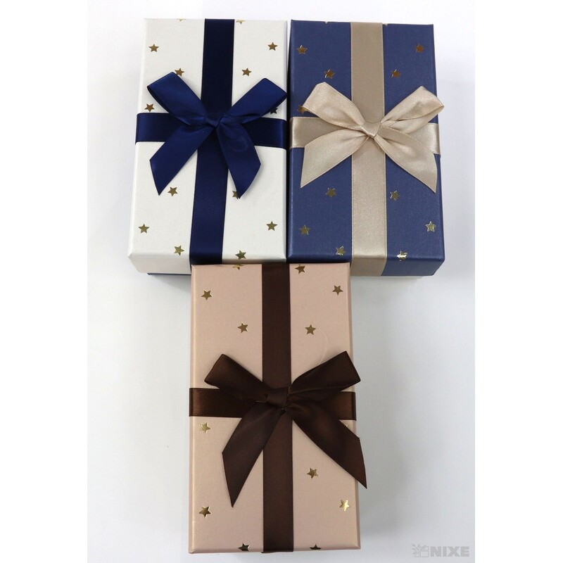 KRABICE 4ks 15x5x9cm*MIX BAREV