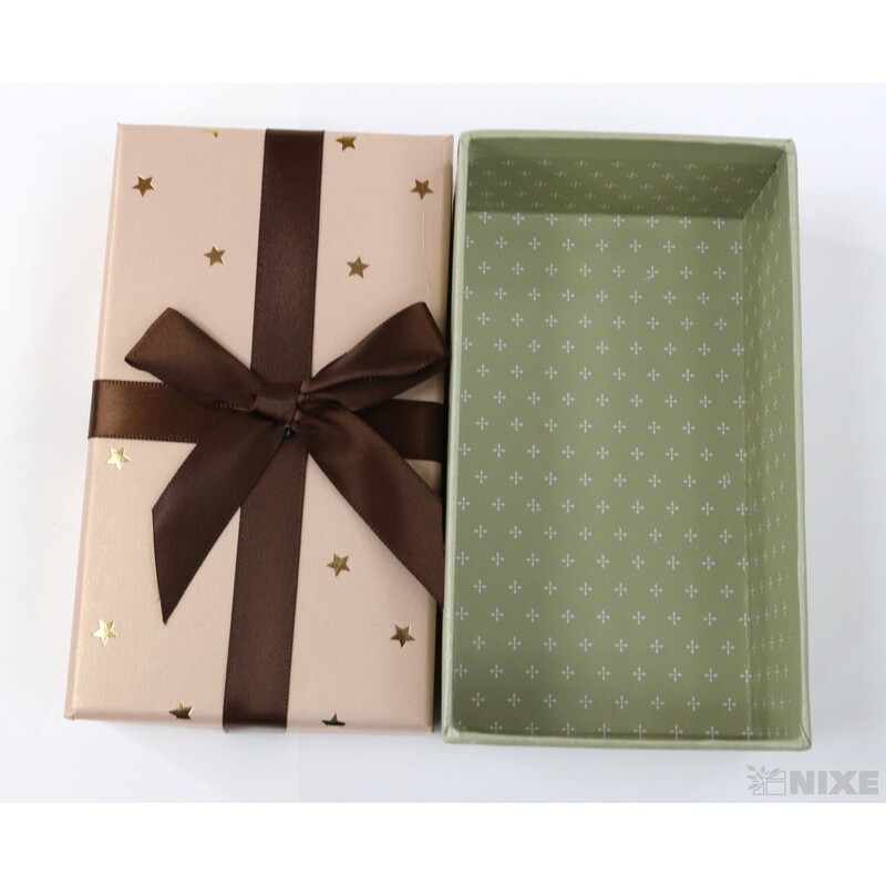 KRABICE 4ks 15x5x9cm*MIX BAREV