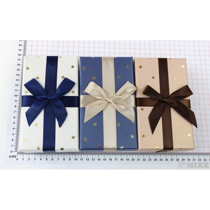 KRABICE 4ks 15x5x9cm*MIX BAREV