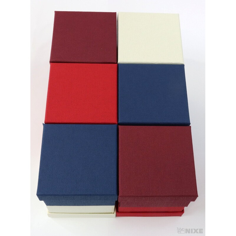 KRABICE 12ks 9x5x9cm*MIX BAREV