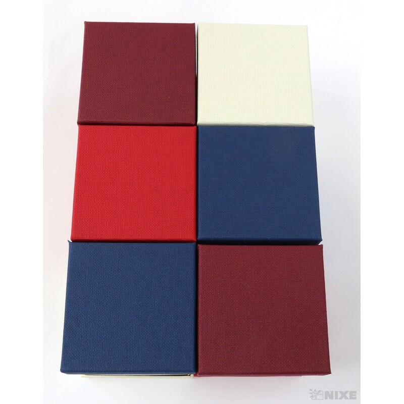 KRABICE 12ks 9x5x9cm*MIX BAREV