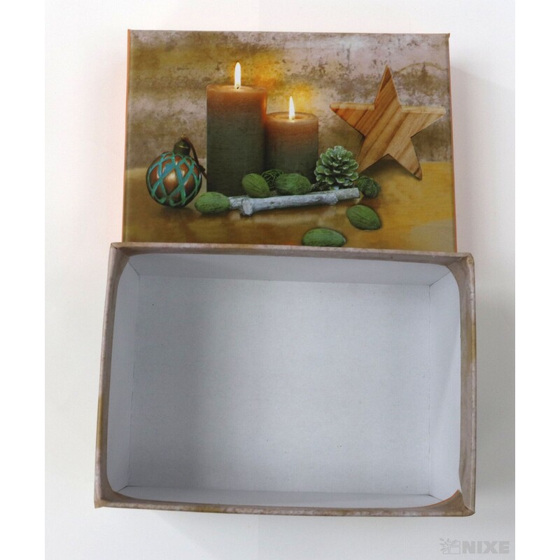 KRABICE 12ks 5x5x7cm*MIX BAREV