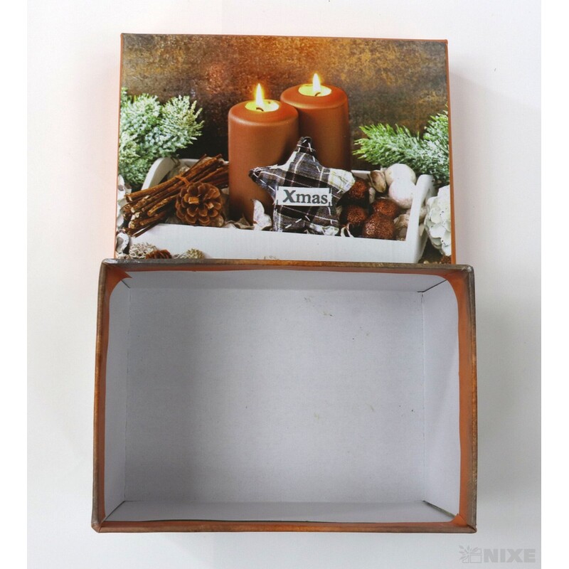 KRABICE 12ks 5x5x7cm*MIX BAREV