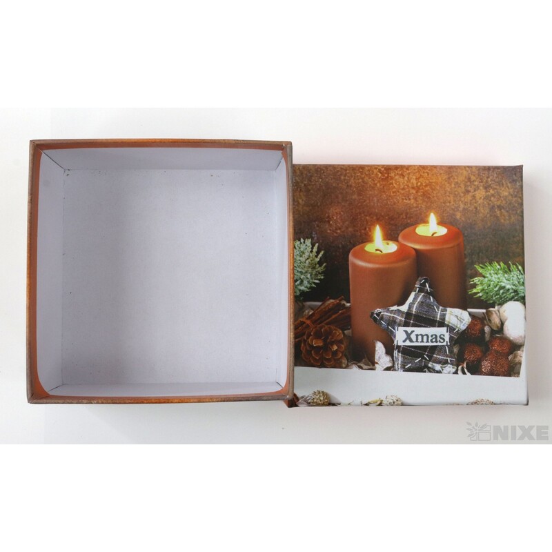 KRABICE 12ks 9x5x9cm*MIX BAREV