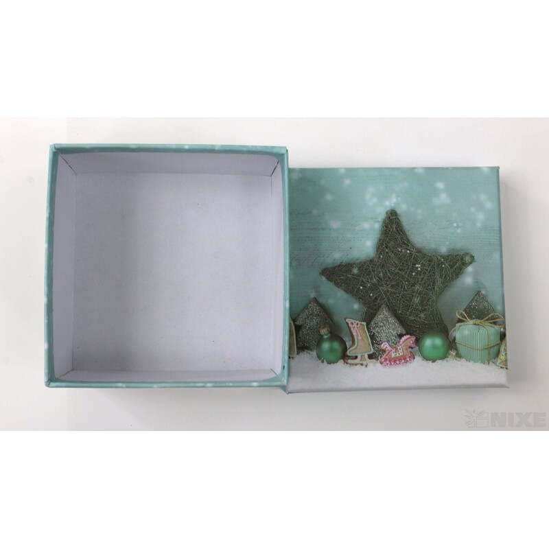 KRABICE 12ks 9x5x9cm*MIX BAREV