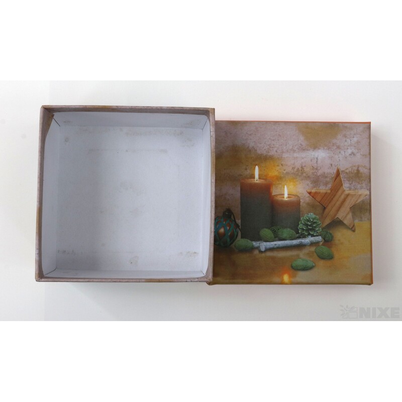 KRABICE 12ks 9x5x9cm*MIX BAREV