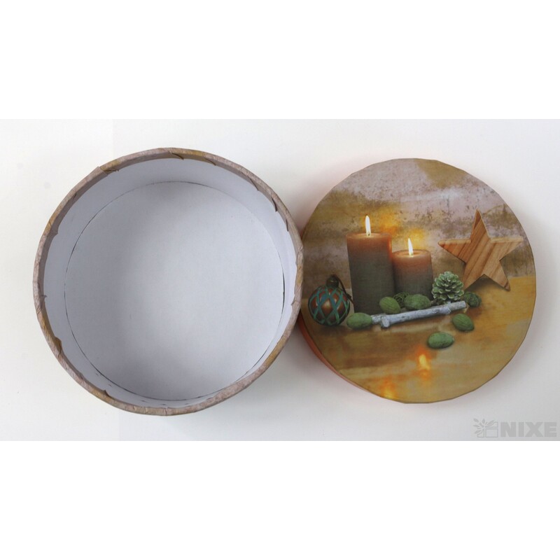 KRABICE 12ks pr. 10X5cm*MIX BAREV