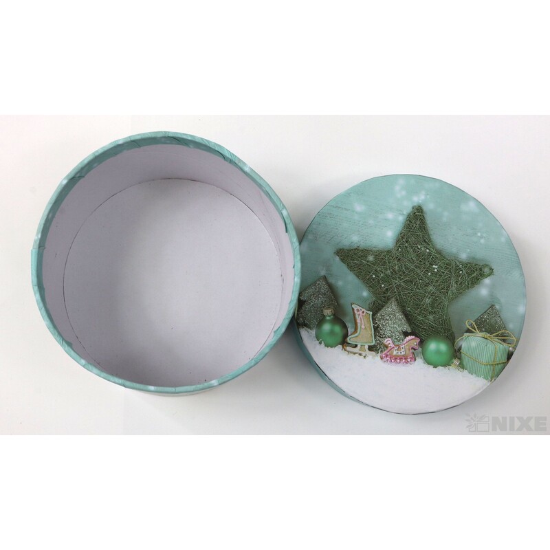 KRABICE 12ks pr. 10X5cm*MIX BAREV