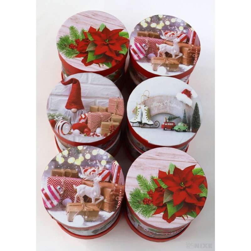 KRABICE 12ks pr. 10x5cm*MIX BAREV