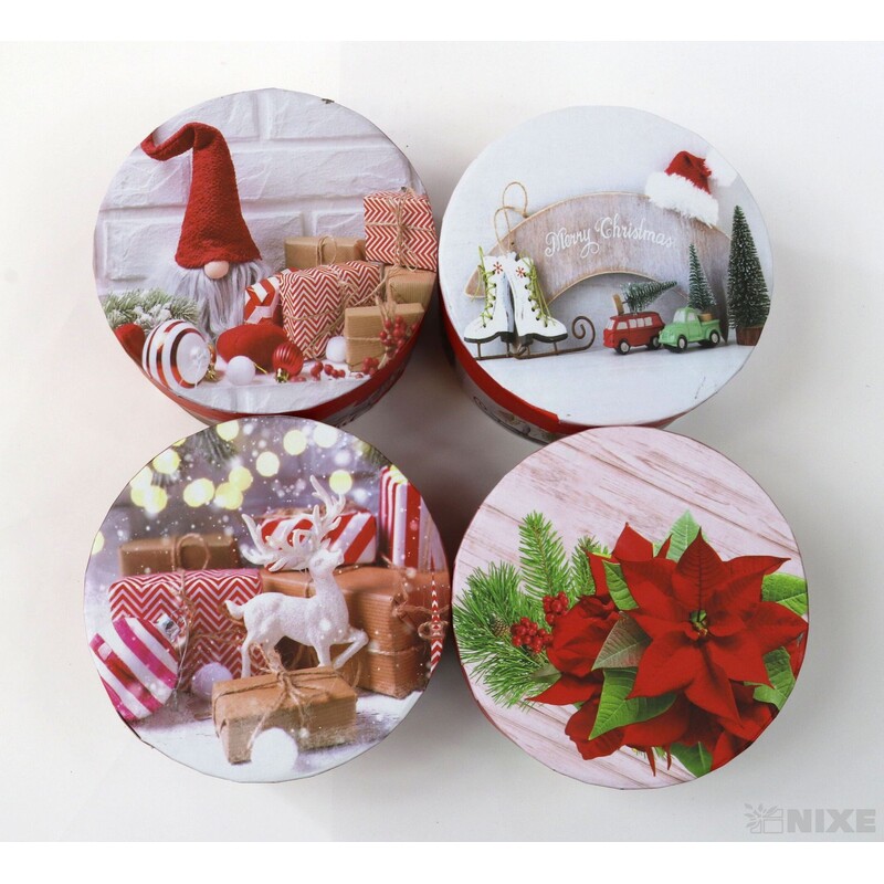 KRABICE 12ks pr. 10x5cm*MIX BAREV