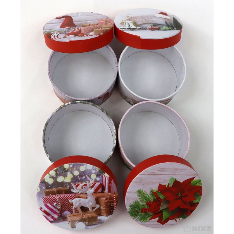 KRABICE 12ks pr. 10x5cm*MIX BAREV