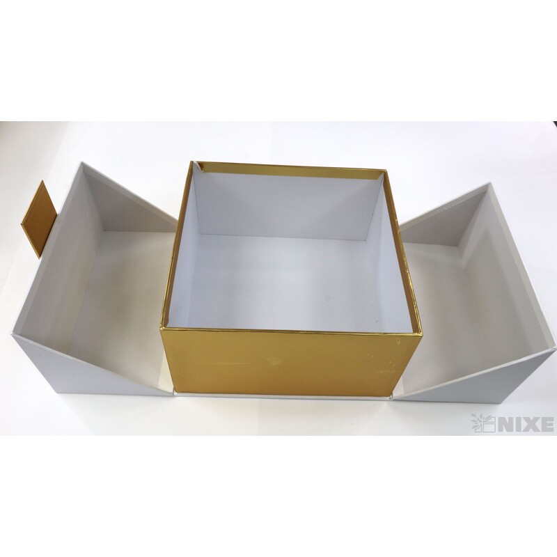 KRABICE 21x12x21cm 19x10x19*BÍLÁ