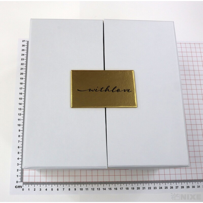 KRABICE 21x12x21cm 19x10x19*BÍLÁ