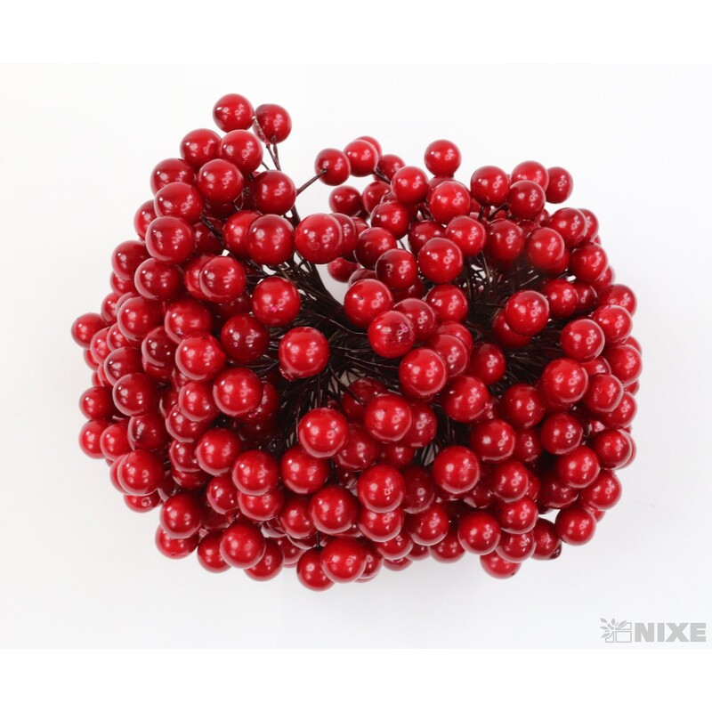 KULIČKY DRÁT 1x15cm 20ks 10sv*ČERVENÁ