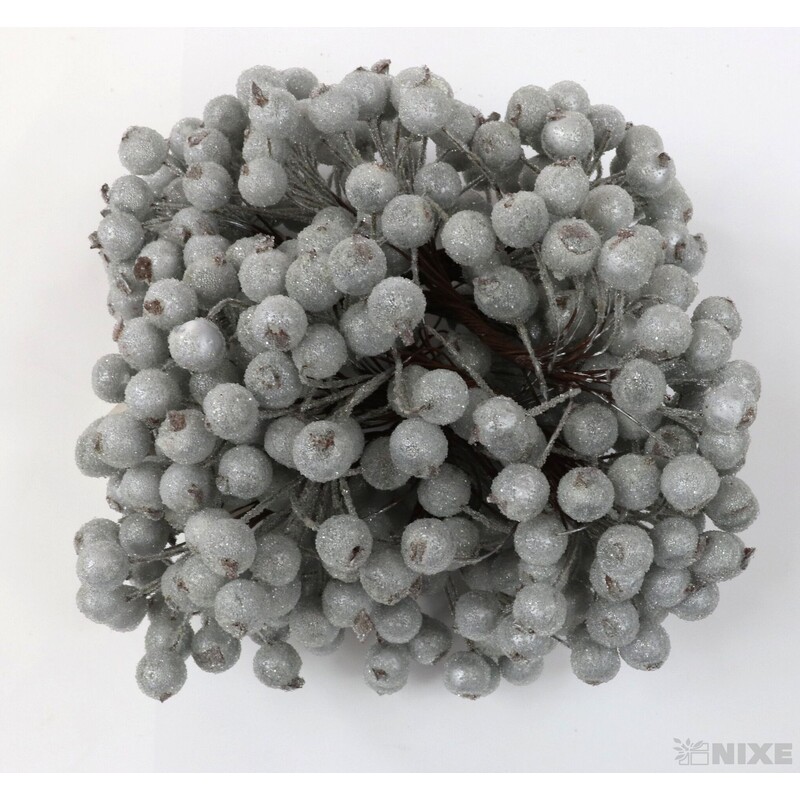 BOBULE NA DR 1x15cm 40ks 10sv*BÍLÁ