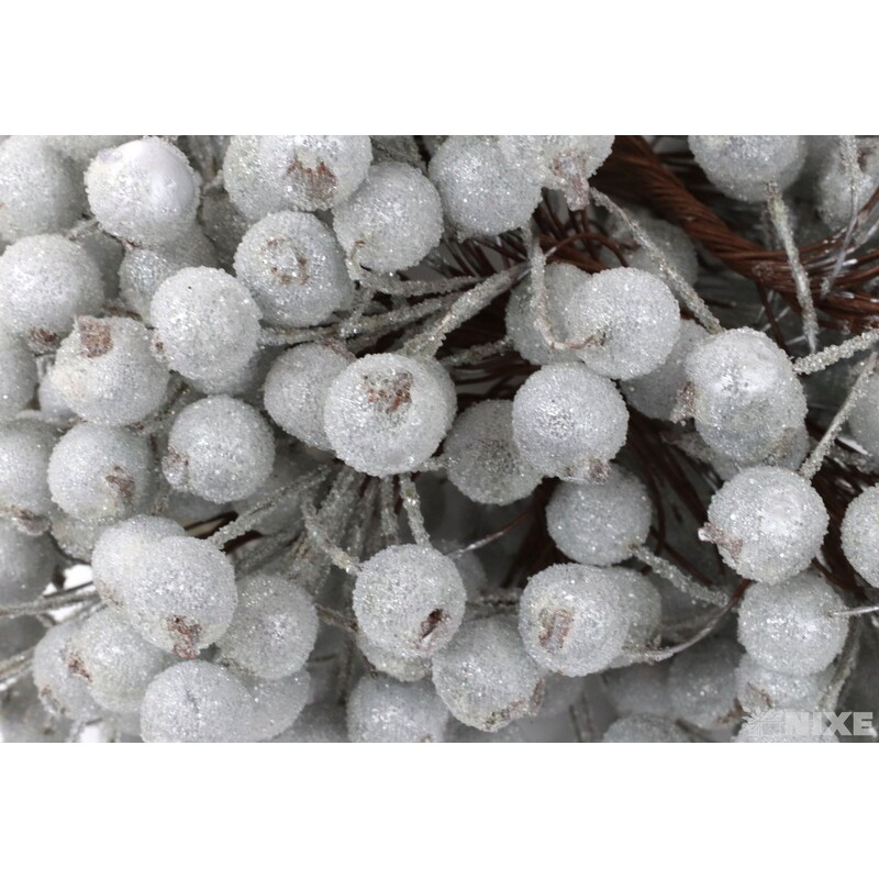 BOBULE NA DR 1x15cm 40ks 10sv*BÍLÁ