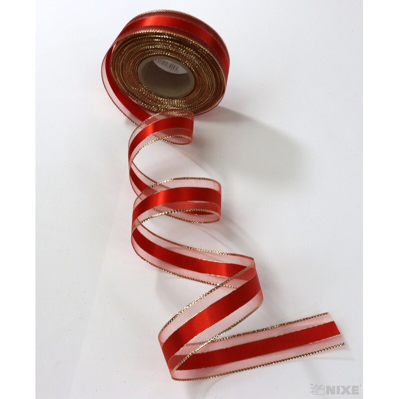 PES MONOF. DR. 25mmx25m*ČERVENÁ 103643