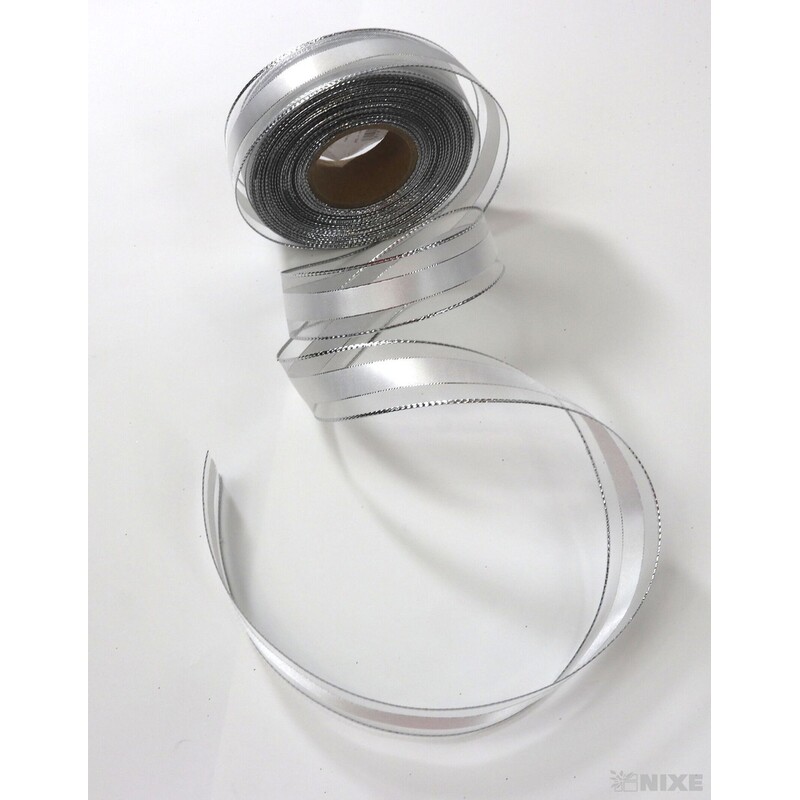 PES MONOF. DR. 25mmx25m*STŘÍBRNÁ 030100-2