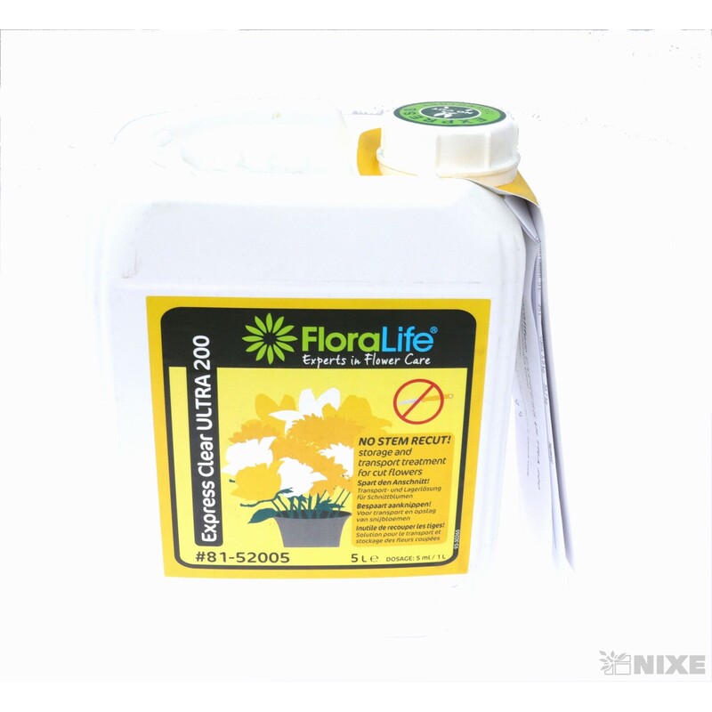 FLORALITE EXPRESS CLEAR ULTRA200 PRO ČERSTVOST KVĚTIN 5l