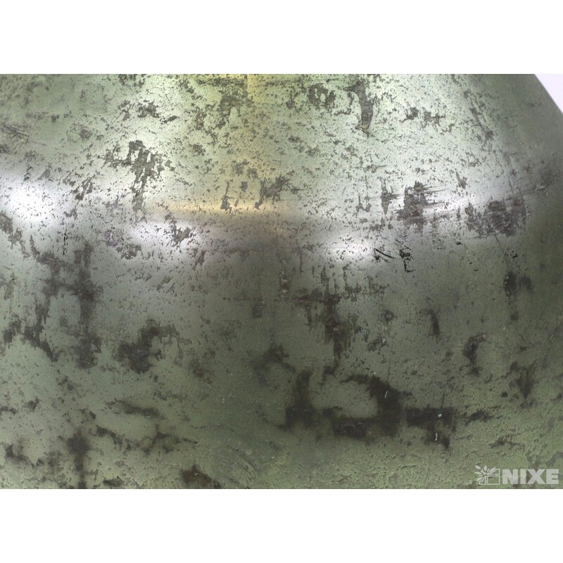 VÁZA SKLO PATINA 26cm*ZELENÁ