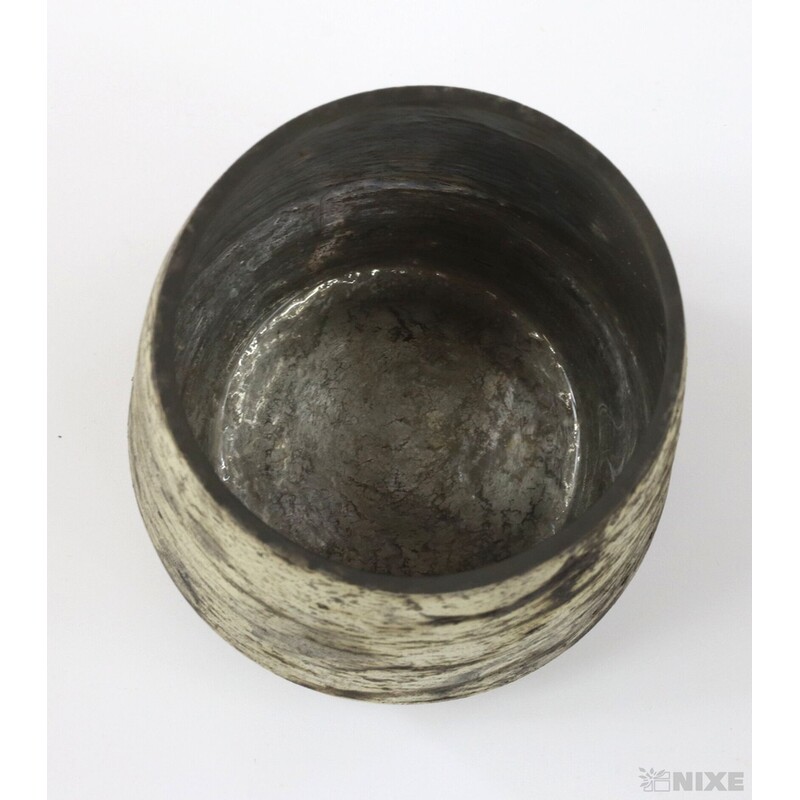 OBAL SKLO PATINA 8cm*STŘÍBRNÁ