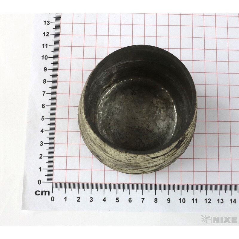 OBAL SKLO PATINA 8cm*STŘÍBRNÁ