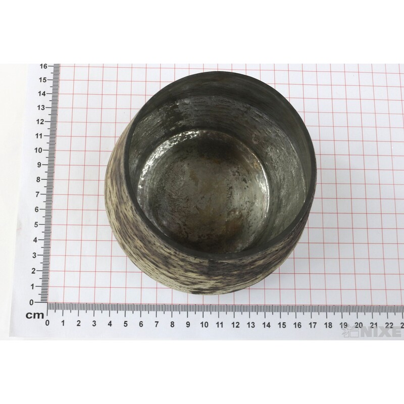 OBAL SKLO PATINA 11cm*STŘÍBRNÁ