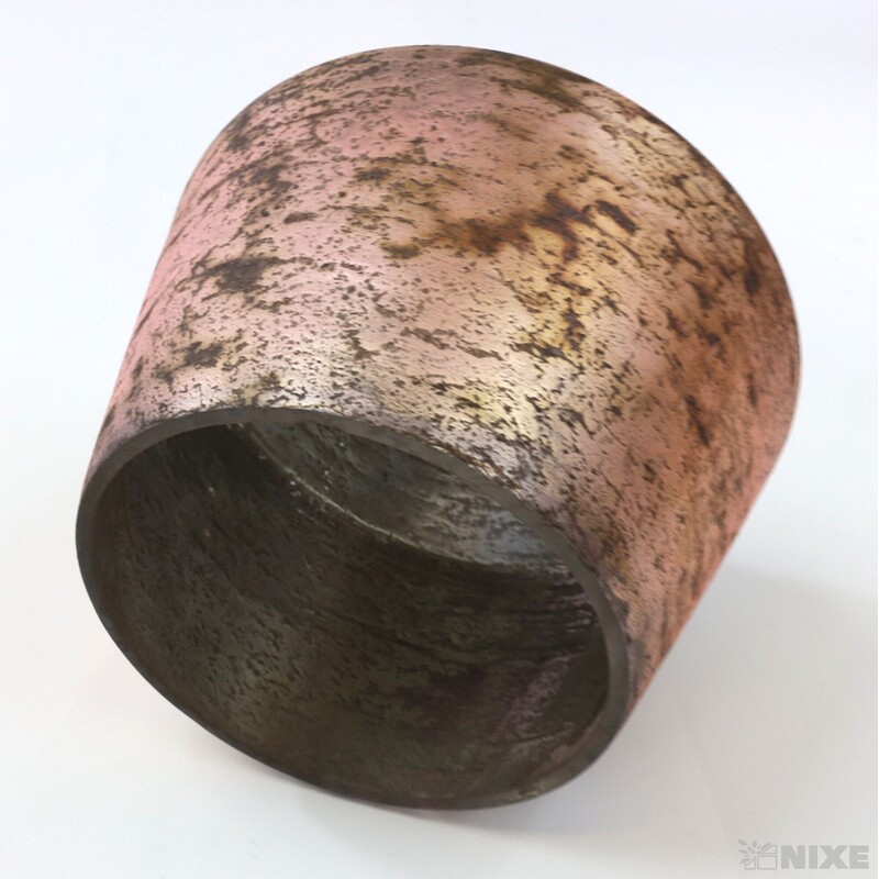 OBAL SKLO PATINA 11cm*RŮŽOVÁ