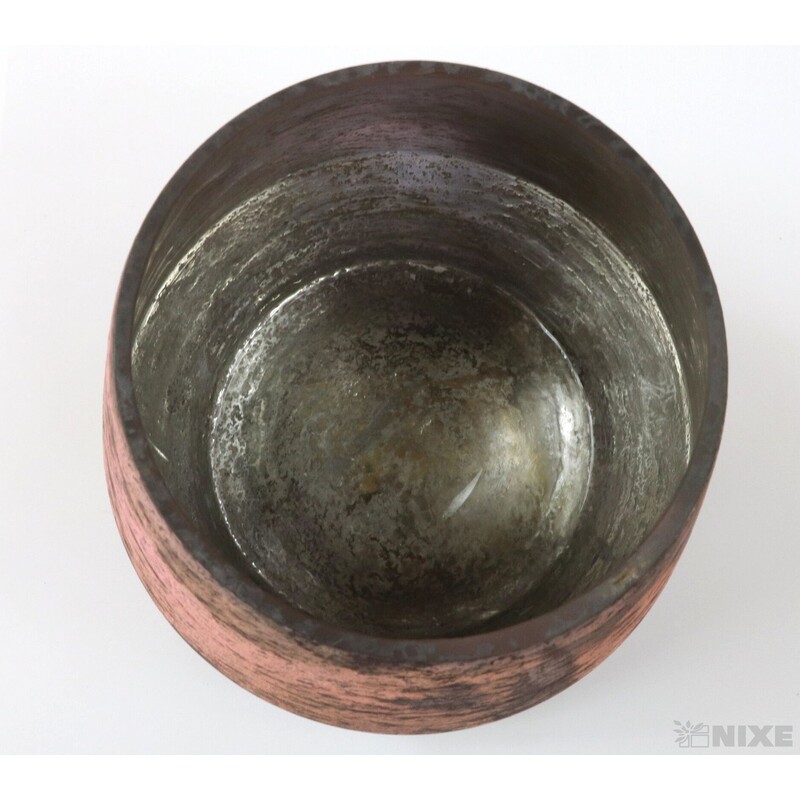 OBAL SKLO PATINA 11cm*RŮŽOVÁ