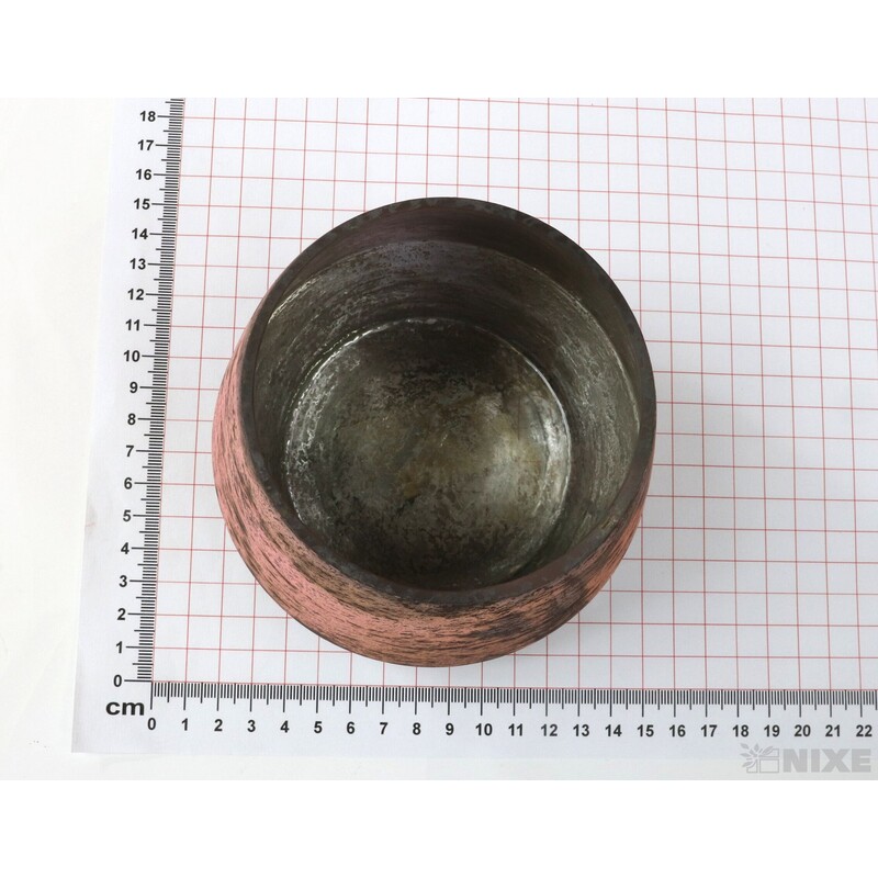 OBAL SKLO PATINA 11cm*RŮŽOVÁ