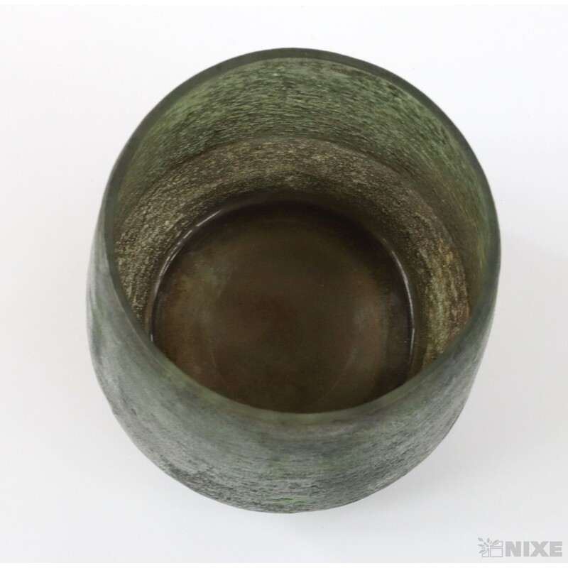 OBAL SKLO PATINA 8cm*ZELENÁ