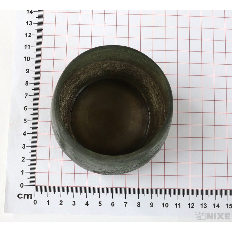 OBAL SKLO PATINA 8cm*ZELENÁ