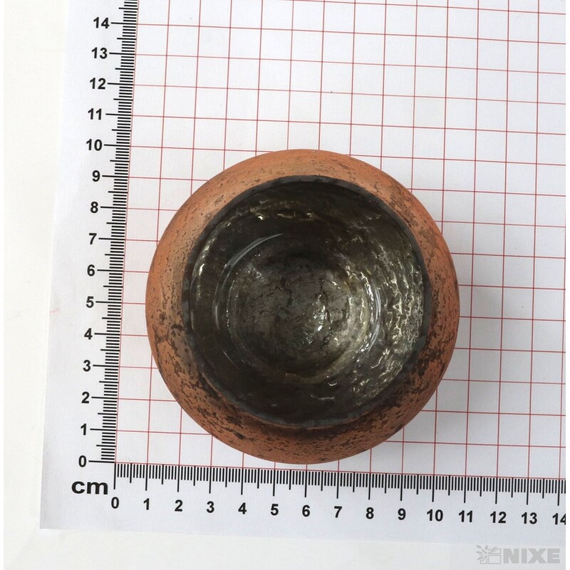 OBAL SKLO PATINA 6cm*RŮŽOVÁ