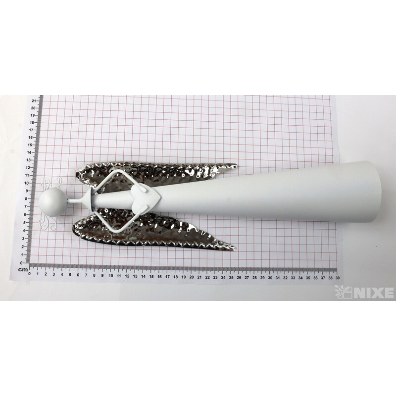 ANDĚL KOVOVÝ 40cm*BÍLÁ